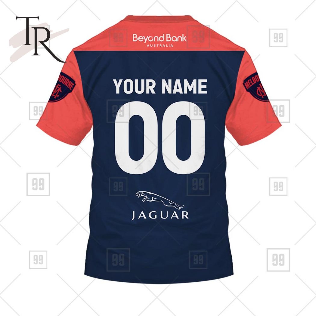 Personalized Home Guernsey 2023 AFL Melbourne Demons Hoodie - Famjoys Personalized Home Guernsey 2023 AFL Melbourne Demons Hoodie - Famjoys
