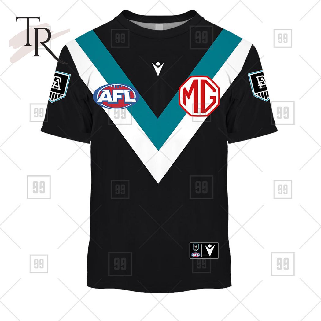Personalized Home Guernsey 2023 AFL Port Adelaide Power Hoodie - Famjoys Personalized Home Guernsey 2023 AFL Port Adelaide Power Hoodie - Famjoys