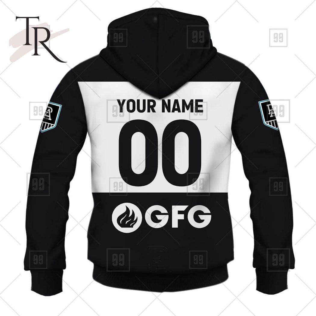 Personalized Home Guernsey 2023 AFL Port Adelaide Power Hoodie - Famjoys Personalized Home Guernsey 2023 AFL Port Adelaide Power Hoodie - Famjoys