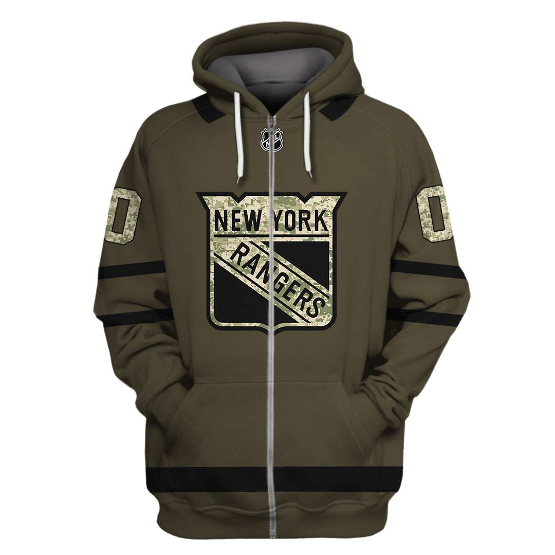 Personalized New York Rangers 3D Pullover Hoodie - Famjoys Personalized New York Rangers 3D Pullover Hoodie - Famjoys