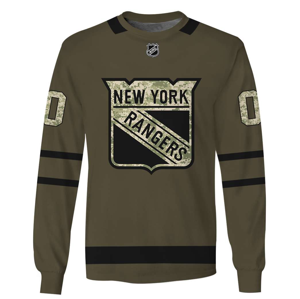 Personalized New York Rangers 3D Pullover Hoodie - Famjoys Personalized New York Rangers 3D Pullover Hoodie - Famjoys