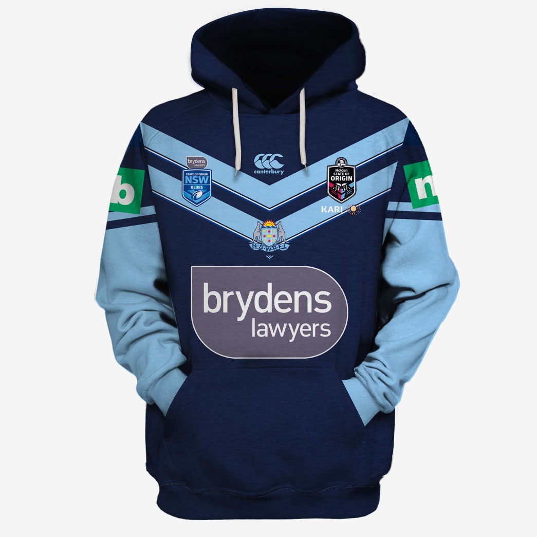 Personalized NSW Blues 2019 Away 3D All Over Printed Shirts For Men & Women - Famjoys Personalized NSW Blues 2019 Away 3D All Over Printed Shirts For Men & Women - Famjoys