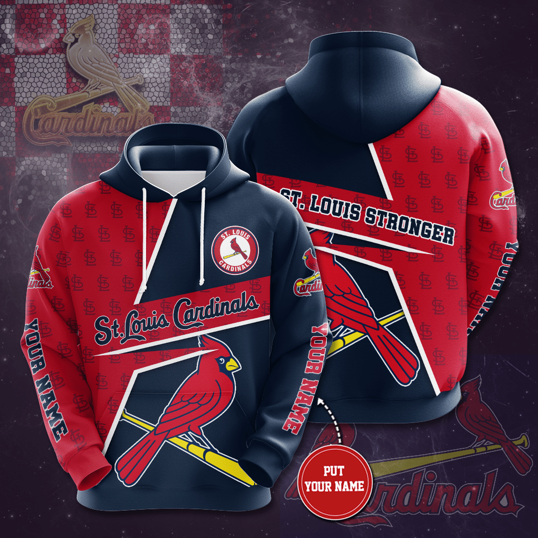 Personalized St. Louis Cardinals 2022  3D Hoodie