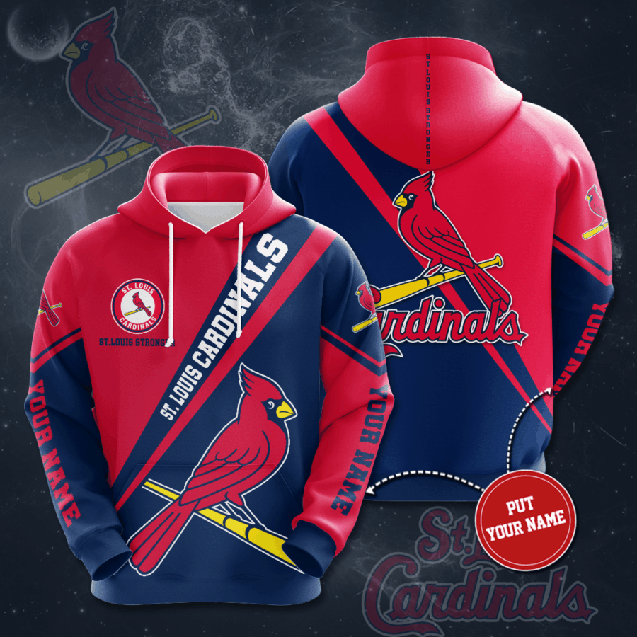 Personalized St. Louis Cardinals 2022  3D Hoodie
