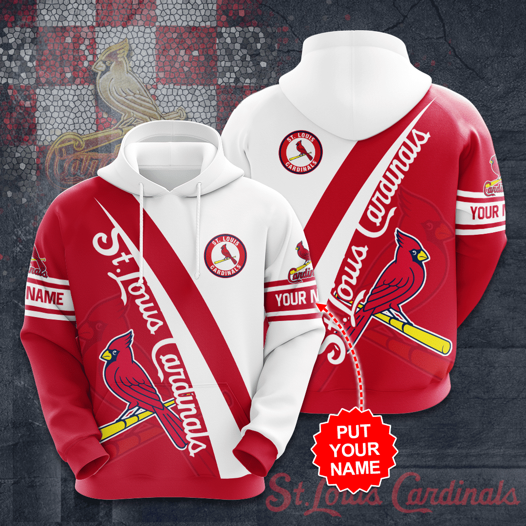 Personalized St. Louis Cardinals 2022 3D Hoodie - Famjoys Personalized St. Louis Cardinals 2022 3D Hoodie - Famjoys