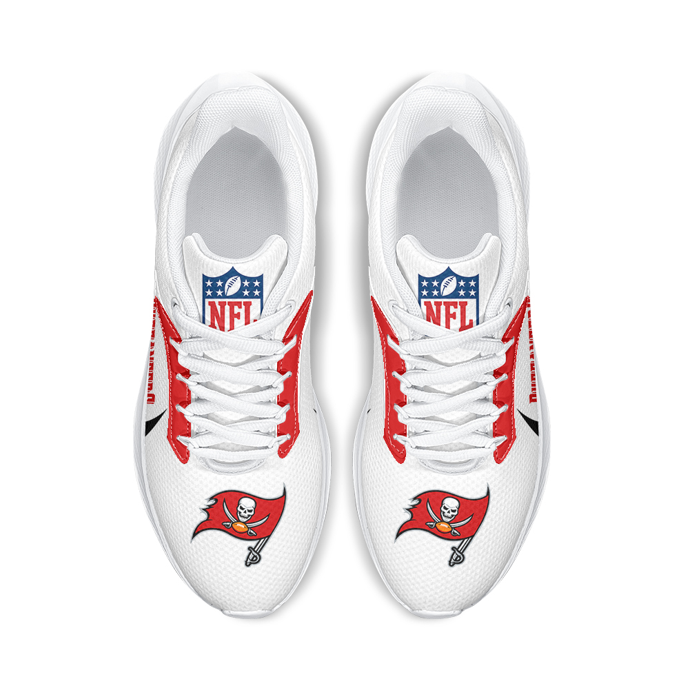 Personalized Tampa Bay Buccaneers Running Sneakers - Famjoys Personalized Tampa Bay Buccaneers Running Sneakers - Famjoys