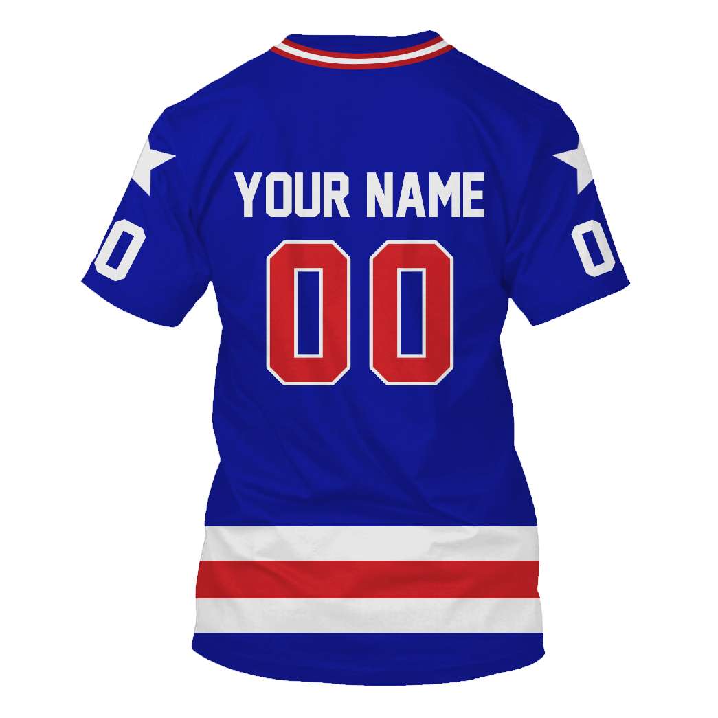 Personalized USA Hockey 3D Pullover Hoodie - Famjoys Personalized USA Hockey 3D Pullover Hoodie - Famjoys