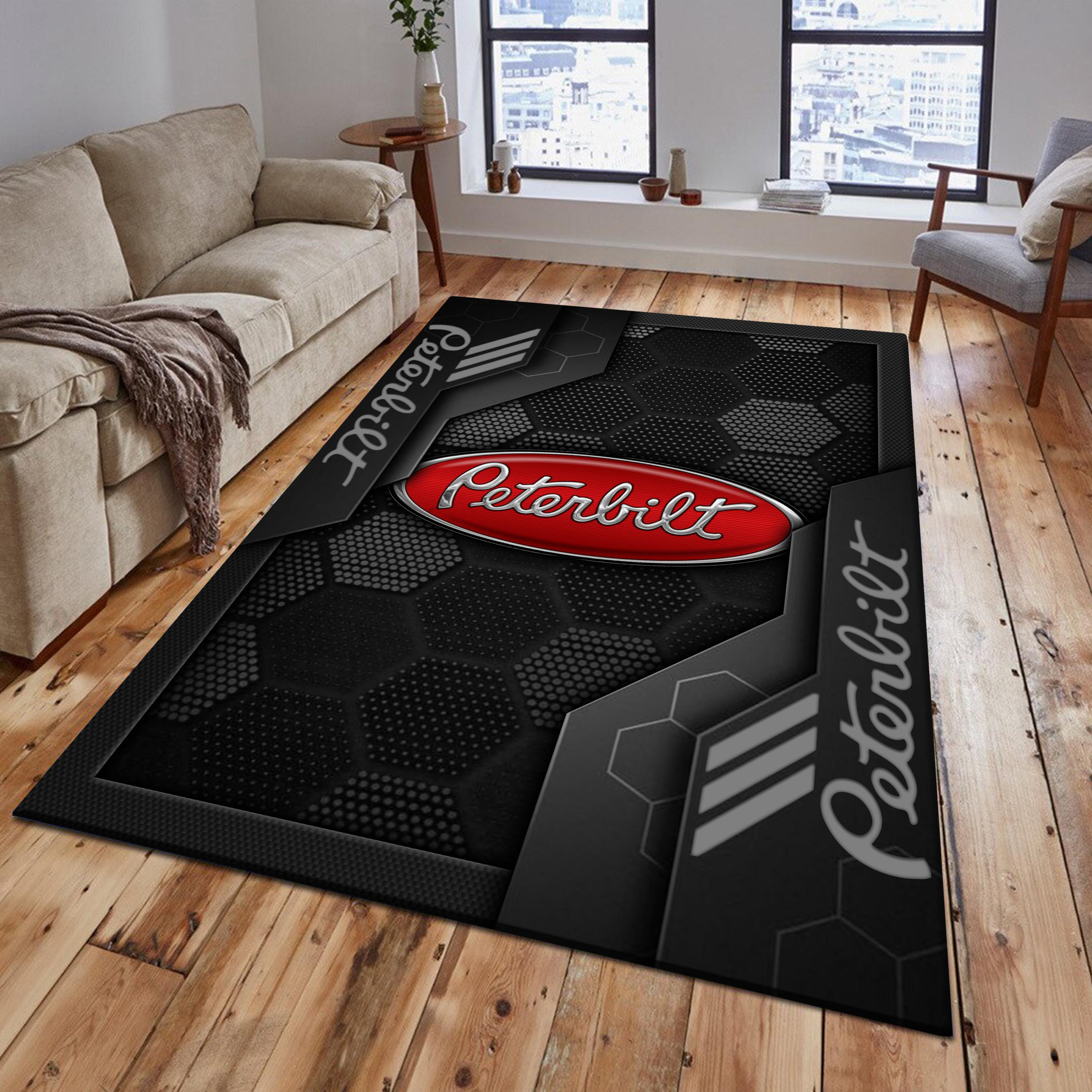 Peterbilt Area Rugs 2676 Multicolor - Famjoys Peterbilt Area Rugs 2676 Multicolor - Famjoys