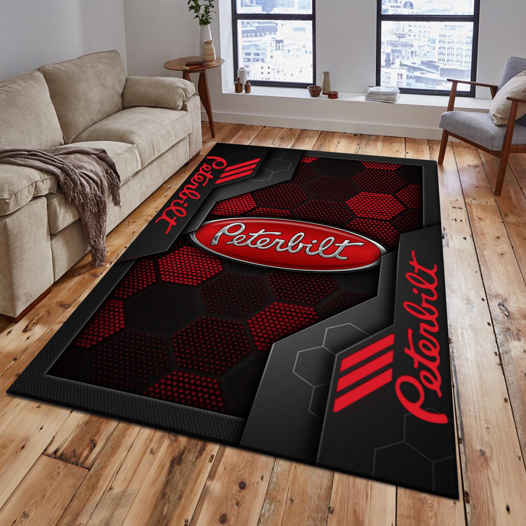 Peterbilt Area Rugs 2676 Multicolor - Famjoys Peterbilt Area Rugs 2676 Multicolor - Famjoys