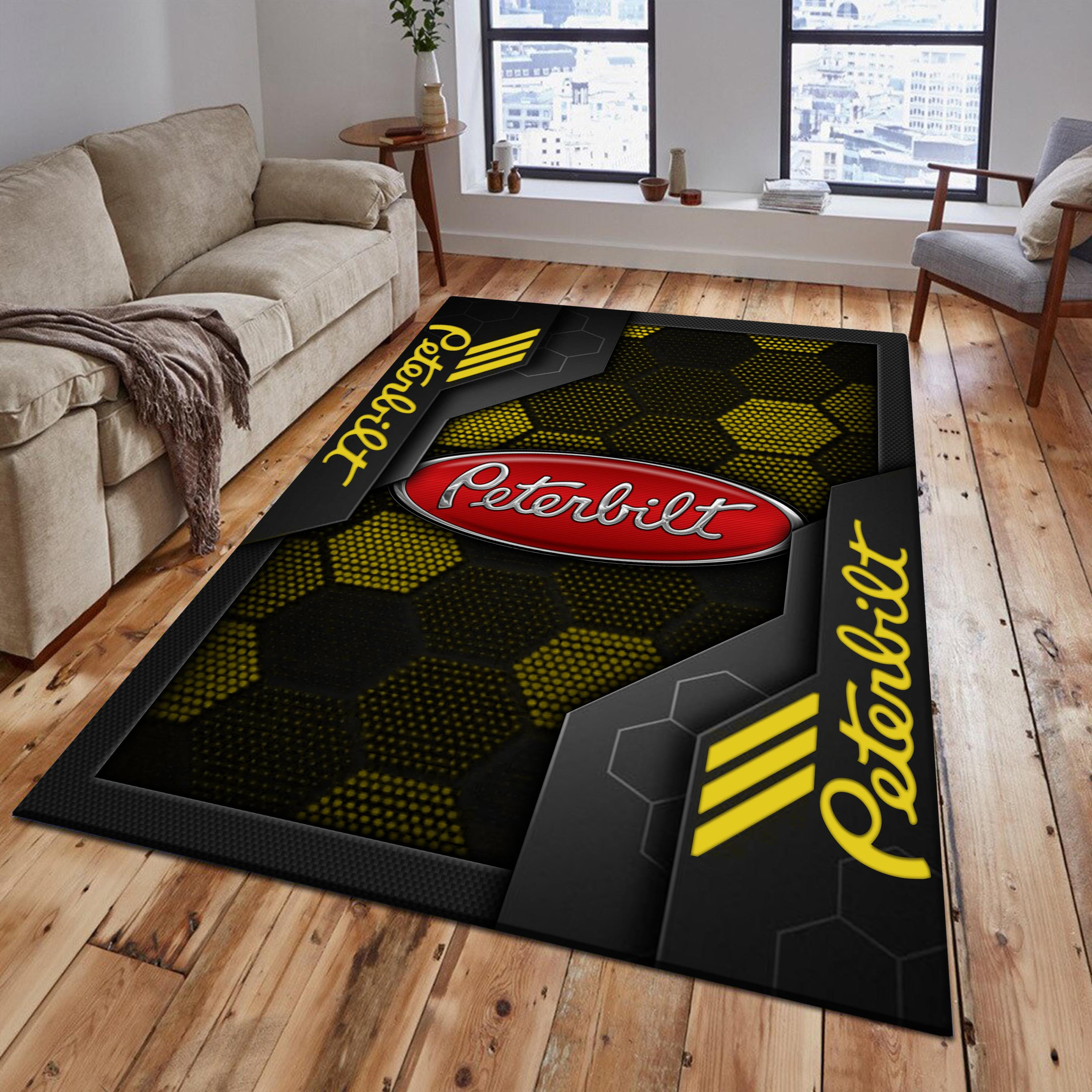 Peterbilt Area Rugs 2676 Multicolor - Famjoys Peterbilt Area Rugs 2676 Multicolor - Famjoys
