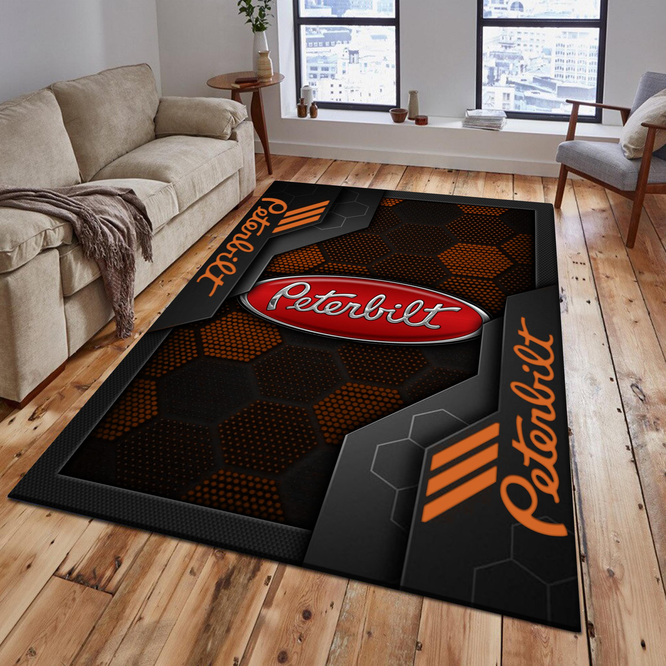 Peterbilt Area Rugs 2676 Multicolor - Famjoys Peterbilt Area Rugs 2676 Multicolor - Famjoys