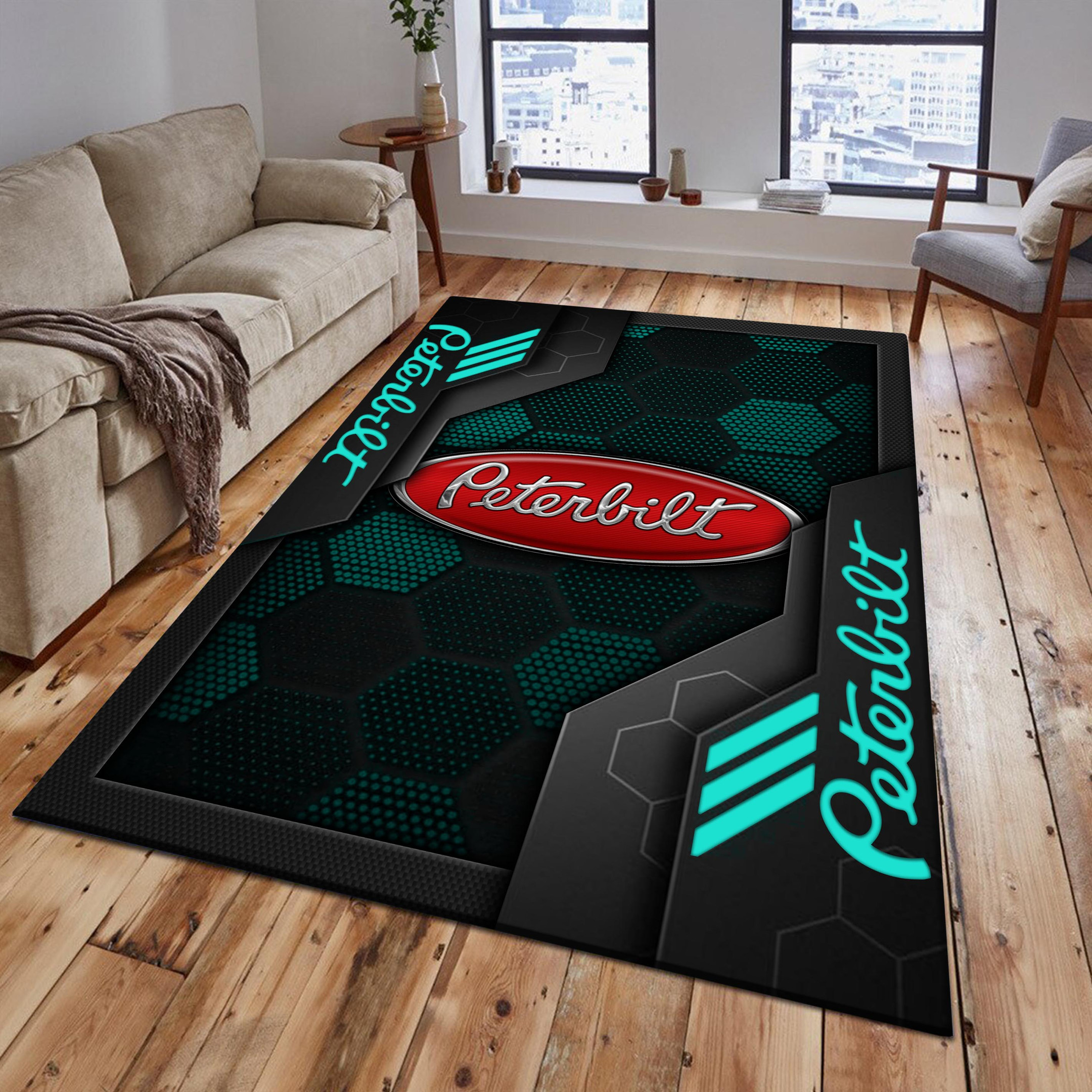 Peterbilt Area Rugs 2676 Multicolor - Famjoys Peterbilt Area Rugs 2676 Multicolor - Famjoys