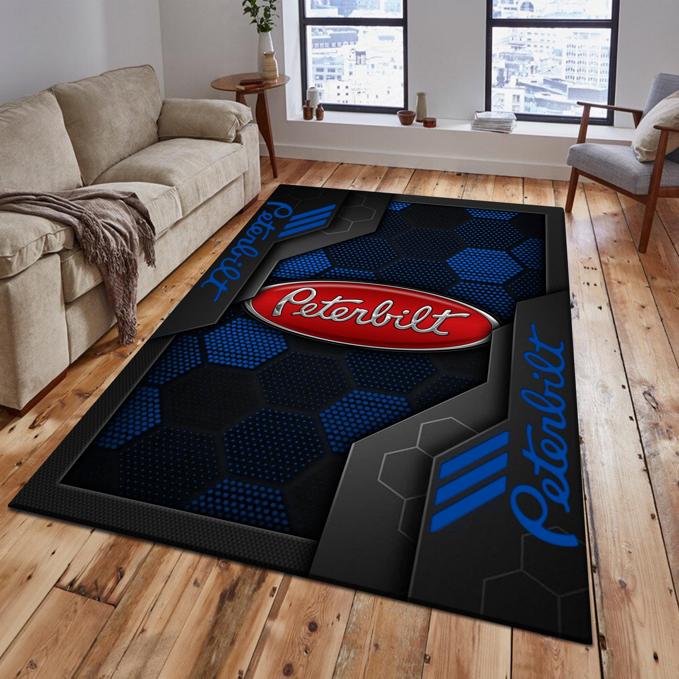 Peterbilt Area Rugs 2676 Multicolor - Famjoys Peterbilt Area Rugs 2676 Multicolor - Famjoys