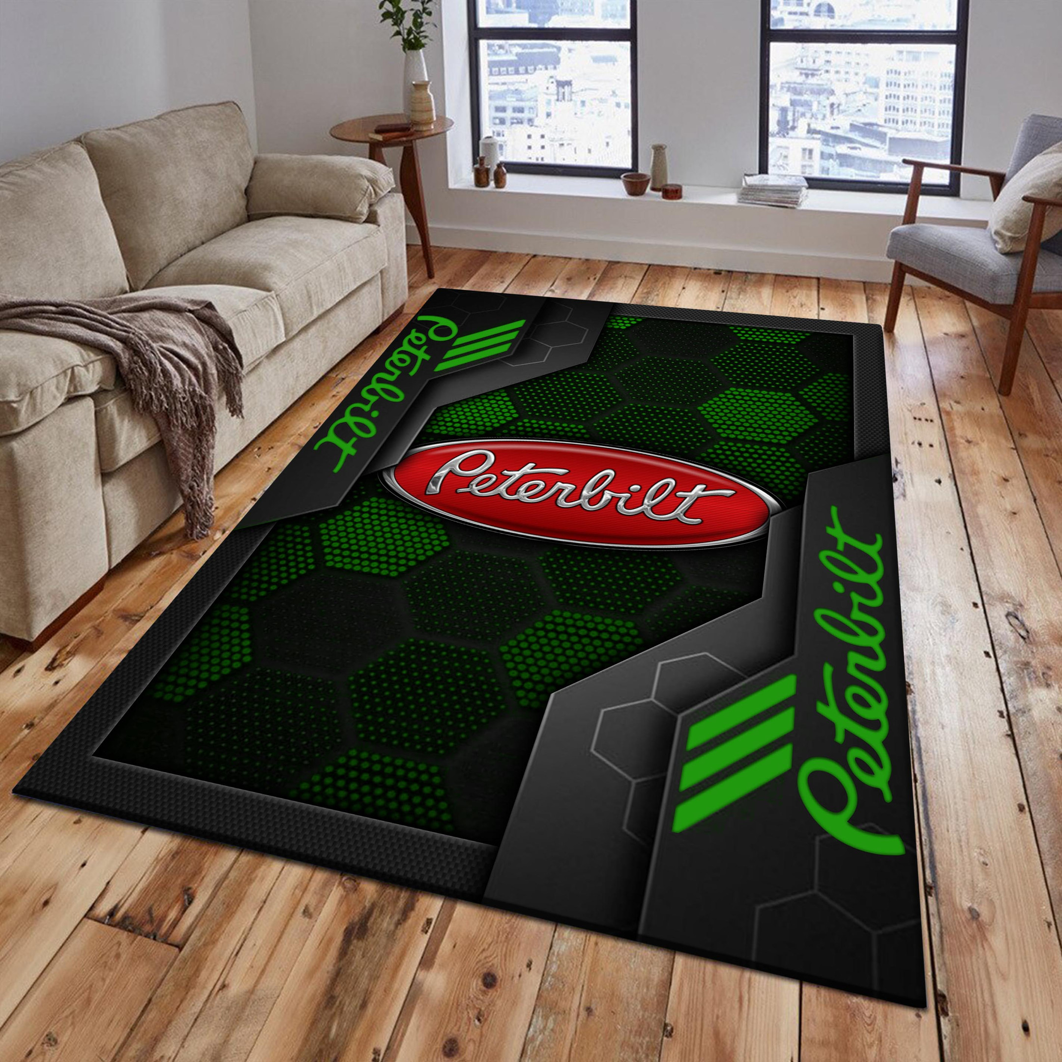 Peterbilt Area Rugs 2676 Multicolor - Famjoys Peterbilt Area Rugs 2676 Multicolor - Famjoys