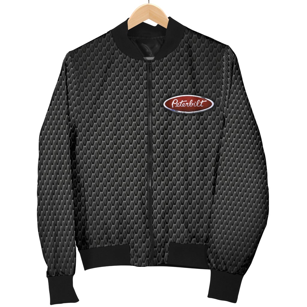 Peterbilt Men's Bomber Jacket - Famjoys Peterbilt Men's Bomber Jacket - Famjoys