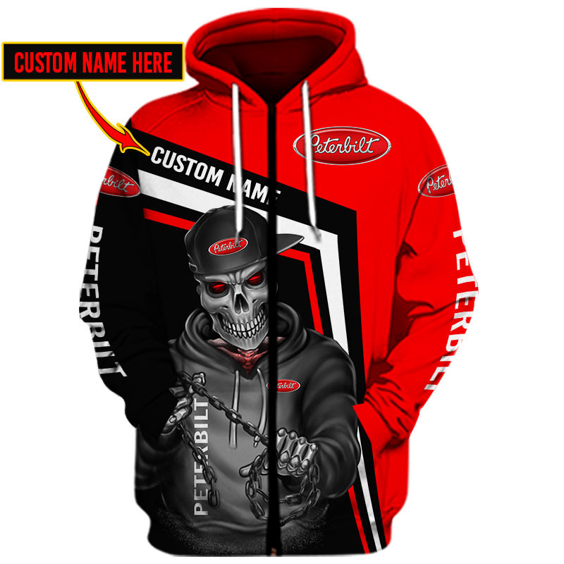 Peterbilt Skull Tshirt, sweatshirt, Polo, Hawaiian, Hoodie 3D Apparel Full Printing Custom Name - Famjoys Peterbilt Skull Tshirt, sweatshirt, Polo, Hawaiian, Hoodie 3D Apparel Full Printing Custom Name - Famjoys