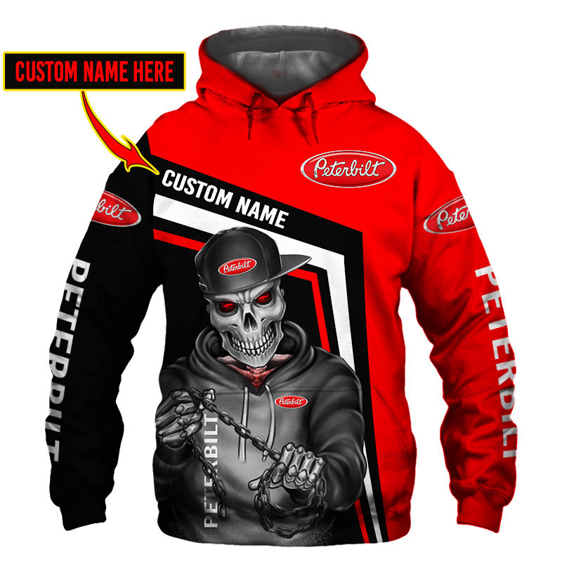 Peterbilt Skull Tshirt, sweatshirt, Polo, Hawaiian, Hoodie 3D Apparel Full Printing Custom Name - Famjoys Peterbilt Skull Tshirt, sweatshirt, Polo, Hawaiian, Hoodie 3D Apparel Full Printing Custom Name - Famjoys