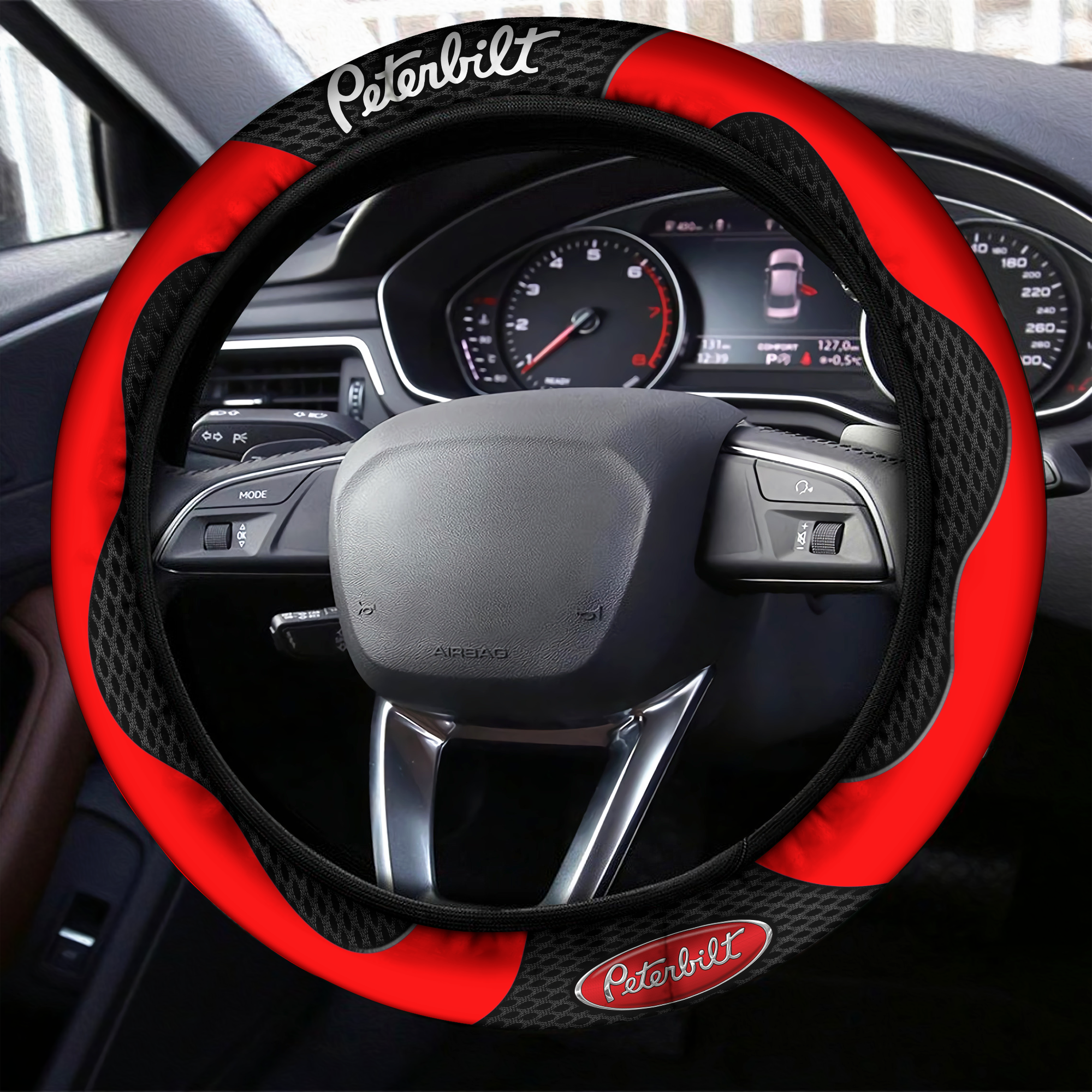 Peterbilt Steering Wheel Cover L4 - Famjoys Peterbilt Steering Wheel Cover L4 - Famjoys