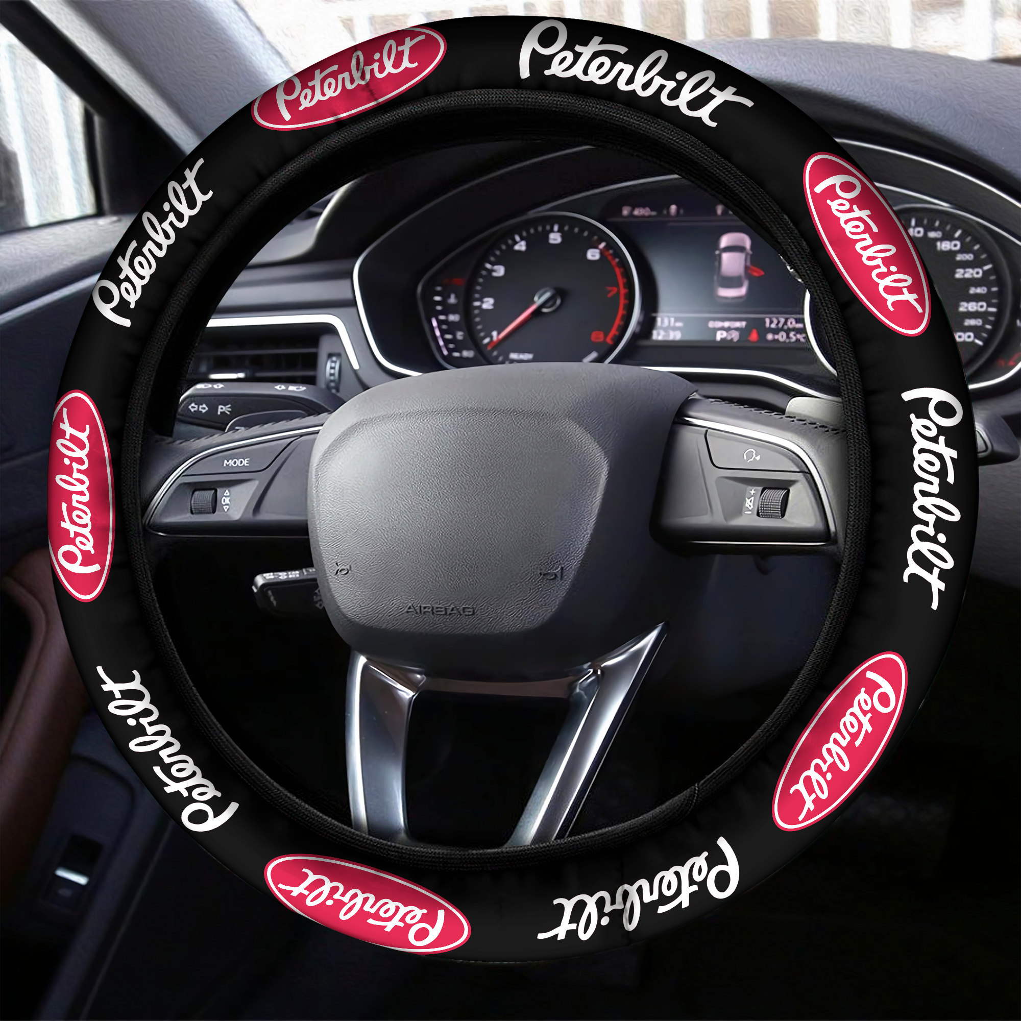 Peterbilt Steering Wheel Cover V2 - Famjoys Peterbilt Steering Wheel Cover V2 - Famjoys