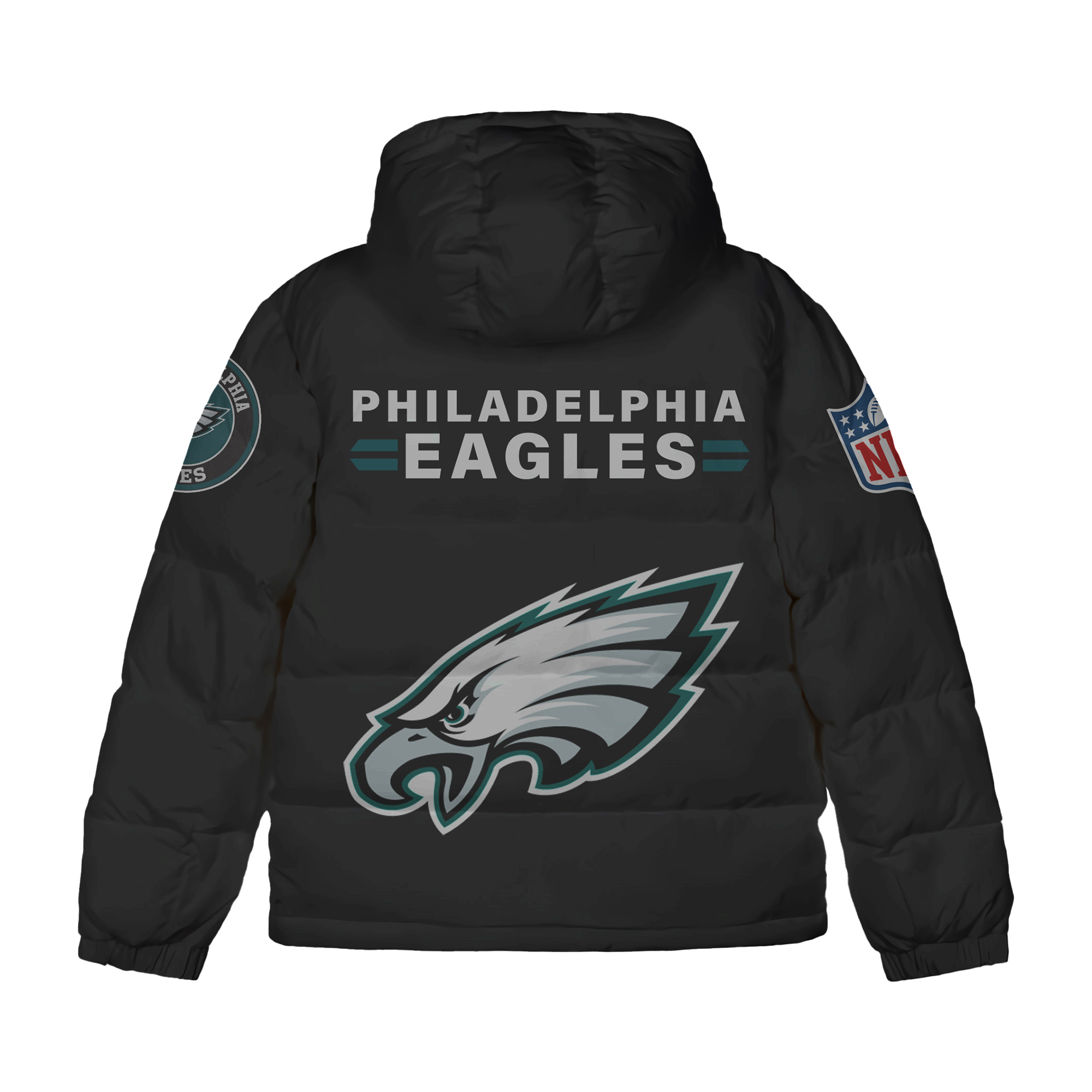 Philadelphia Eagle 3D DOWN JACKET - Famjoys Philadelphia Eagle 3D DOWN JACKET - Famjoys