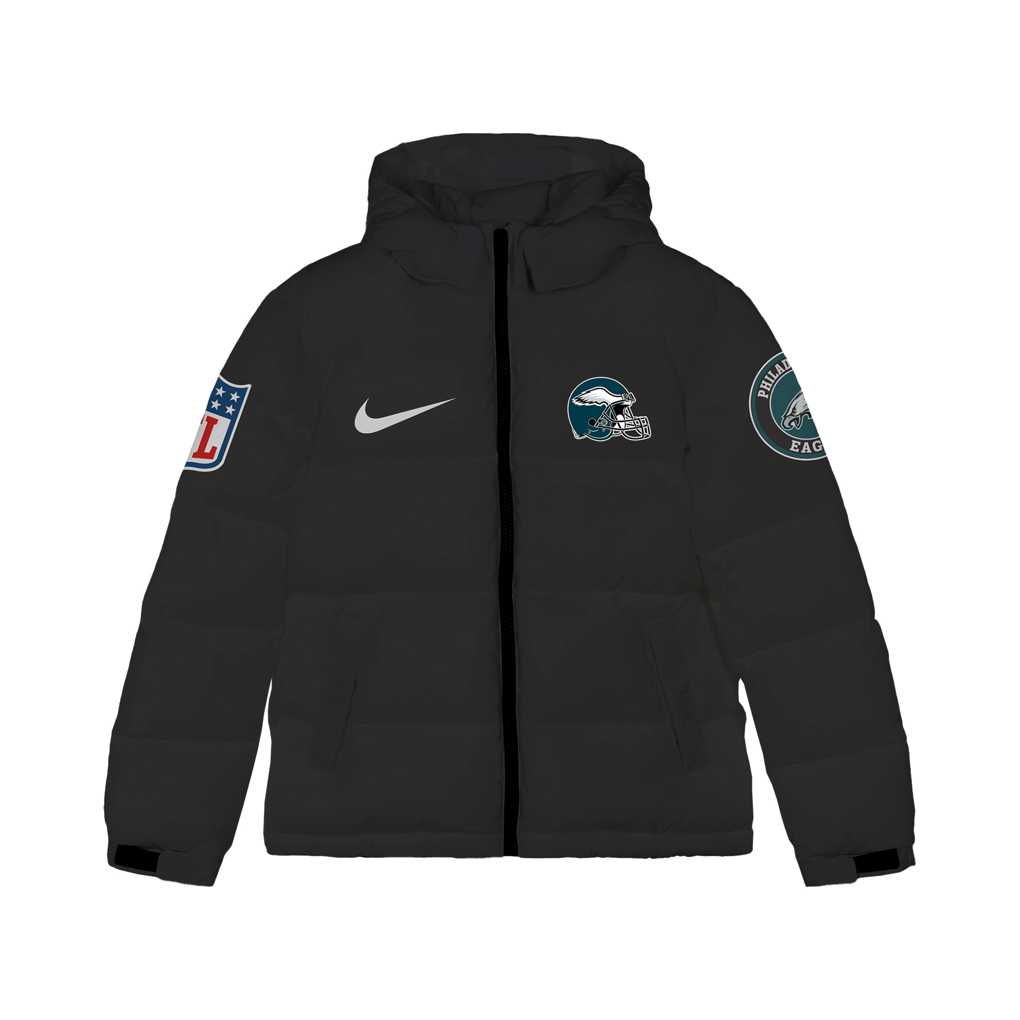 Philadelphia Eagle 3D DOWN JACKET - Famjoys Philadelphia Eagle 3D DOWN JACKET - Famjoys