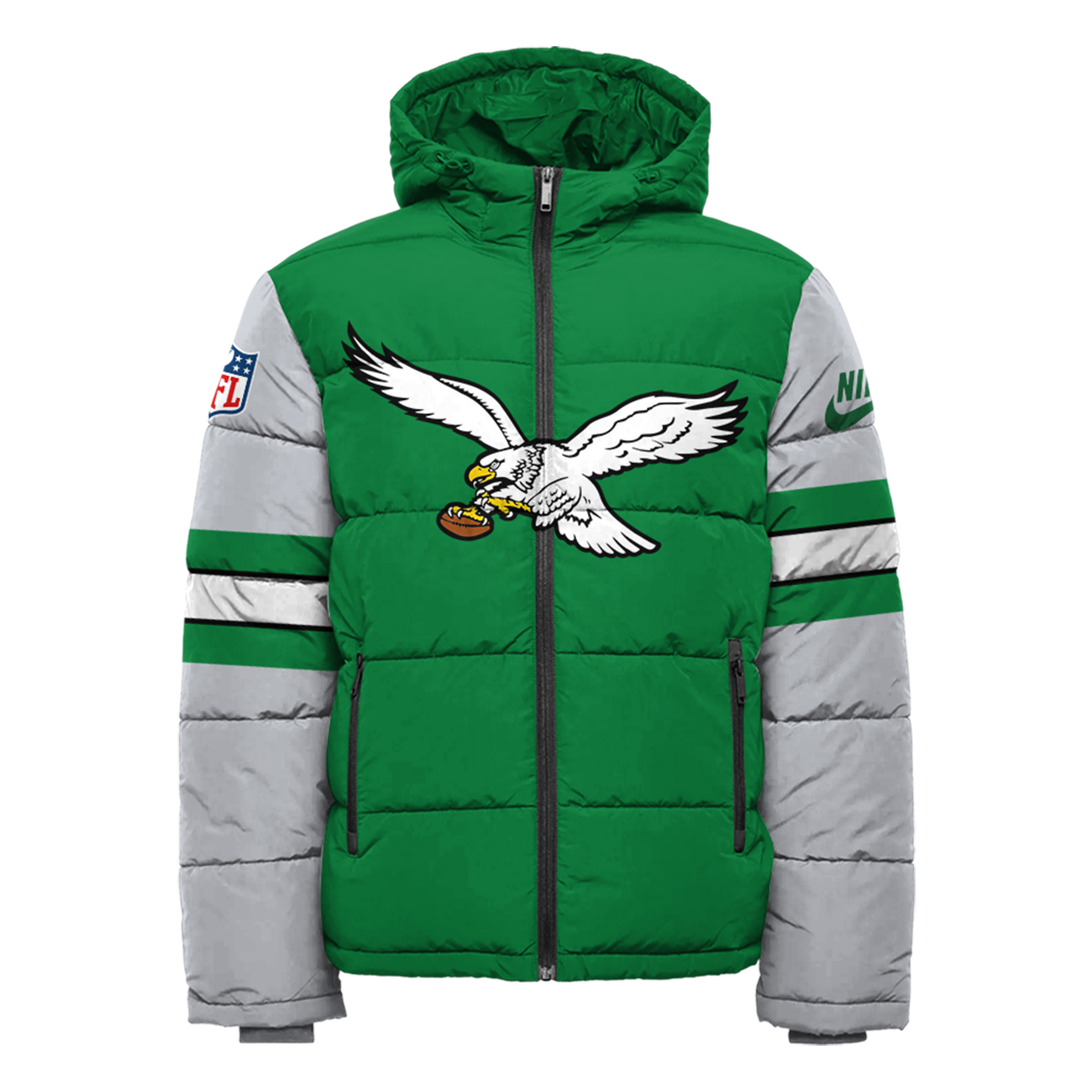 Philadelphia Eagle Down Jacket 01 - Famjoys Philadelphia Eagle Down Jacket 01 - Famjoys