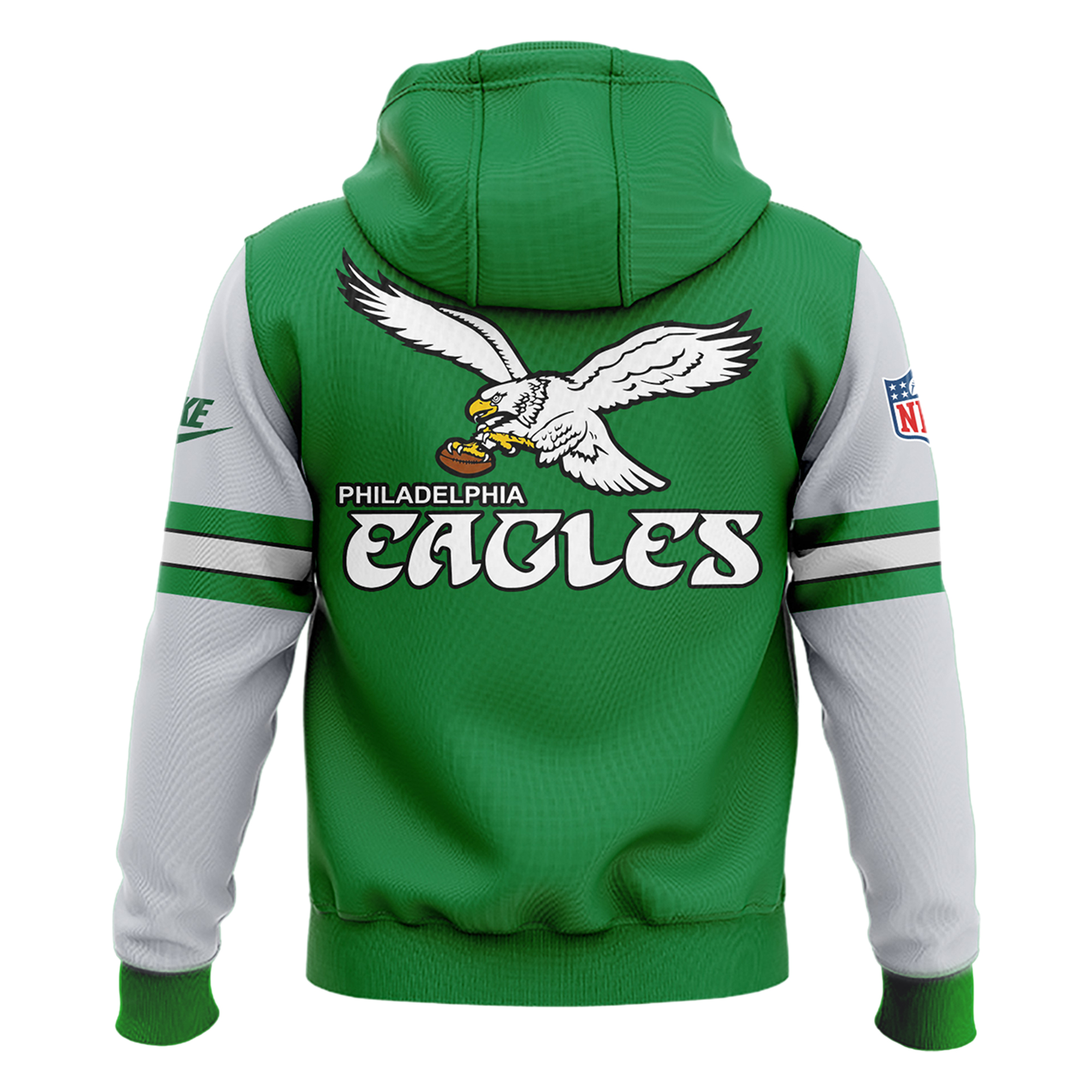 Philadelphia Eagle Hoodie 01 - Famjoys Philadelphia Eagle Hoodie 01 - Famjoys