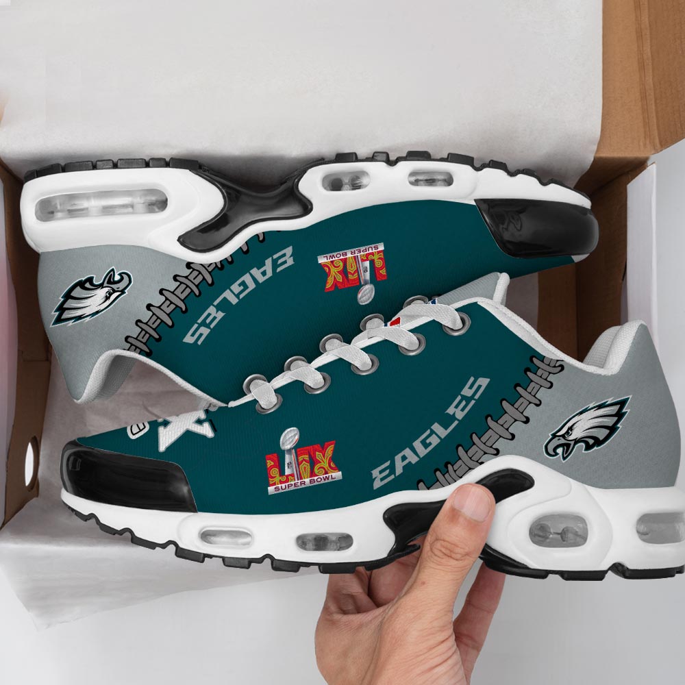 Philadelphia Eagles 2025 Super Bowl LIX Champions Air Max Plus TN Shoes - Famjoys Philadelphia Eagles 2025 Super Bowl LIX Champions Air Max Plus TN Shoes - Famjoys