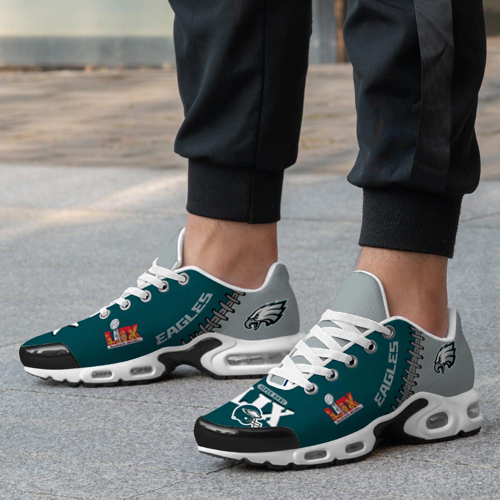 Philadelphia Eagles 2025 Super Bowl LIX Champions Air Max Plus TN Shoes - Famjoys Philadelphia Eagles 2025 Super Bowl LIX Champions Air Max Plus TN Shoes - Famjoys