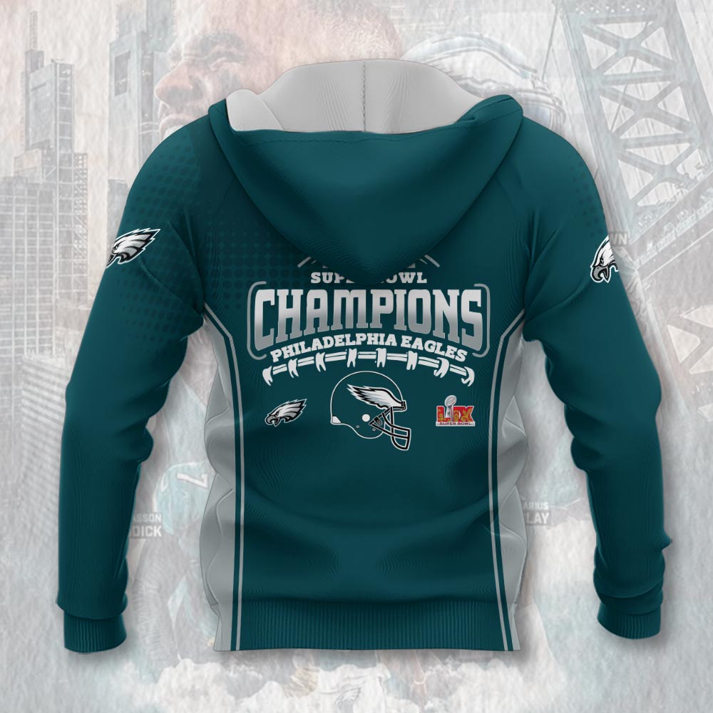 Philadelphia Eagles 2025 Super Bowl LIX Champions - Famjoys Philadelphia Eagles 2025 Super Bowl LIX Champions - Famjoys