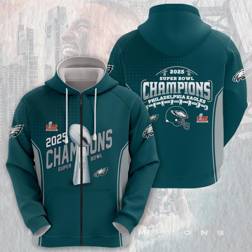 Philadelphia Eagles 2025 Super Bowl LIX Champions - Famjoys Philadelphia Eagles 2025 Super Bowl LIX Champions - Famjoys
