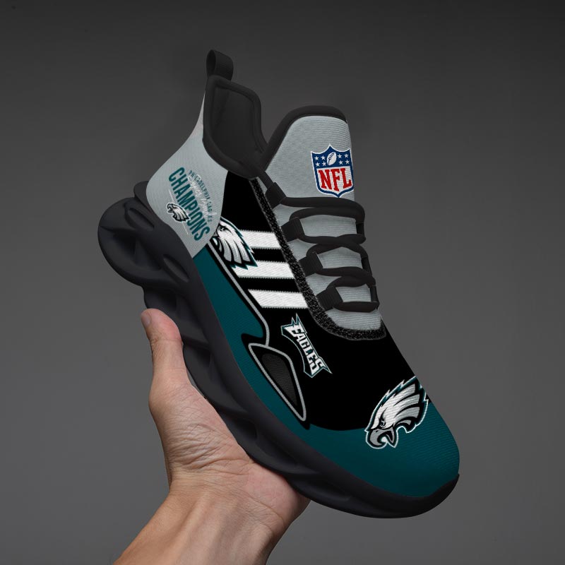 Philadelphia Eagles 2025 Super Bowl LIX Champions Max Soul Shoes - Famjoys Philadelphia Eagles 2025 Super Bowl LIX Champions Max Soul Shoes - Famjoys
