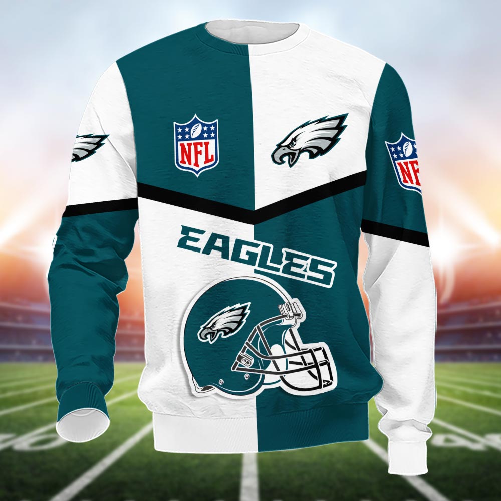 Philadelphia Eagles 3D Caftan - Famjoys Philadelphia Eagles 3D Caftan - Famjoys