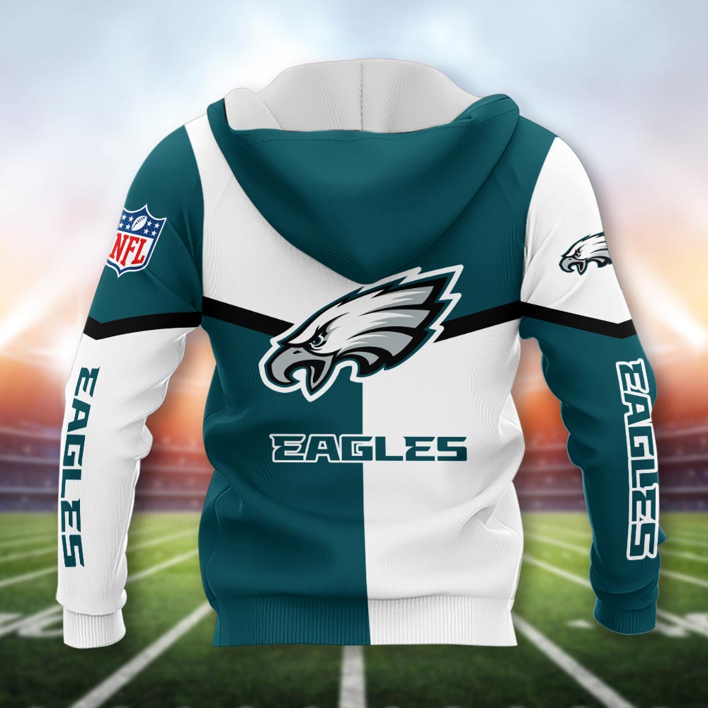 Philadelphia Eagles 3D Caftan - Famjoys Philadelphia Eagles 3D Caftan - Famjoys