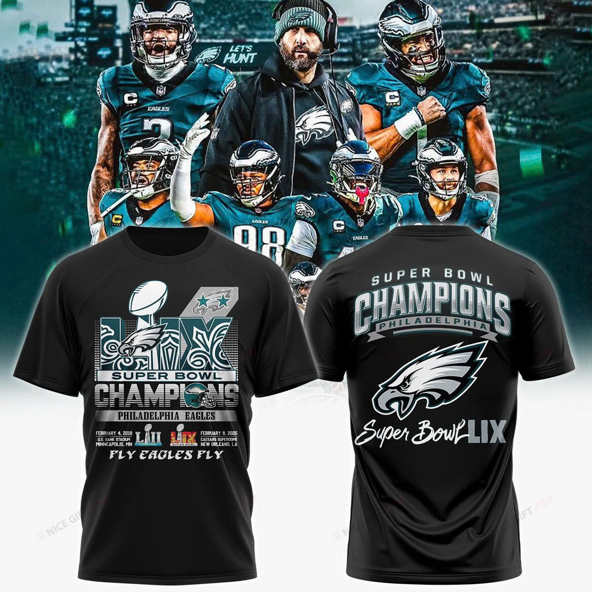 Philadelphia Eagles 3D T-shirt 3TS-Z1O1 - Famjoys Philadelphia Eagles 3D T-shirt 3TS-Z1O1 - Famjoys