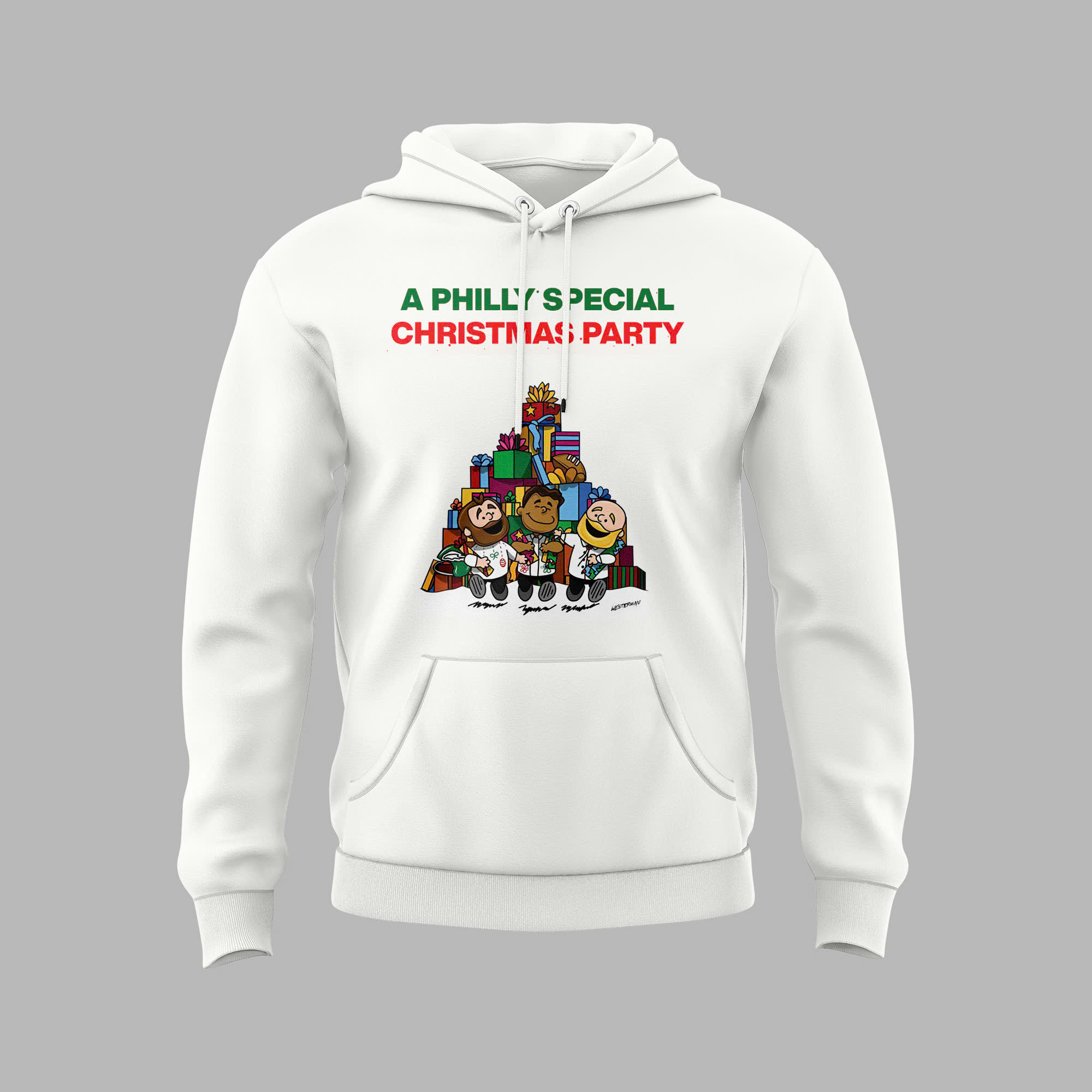 Philadelphia Eagles A Philly Special Christmas Party Hoodie - Famjoys Philadelphia Eagles A Philly Special Christmas Party Hoodie - Famjoys
