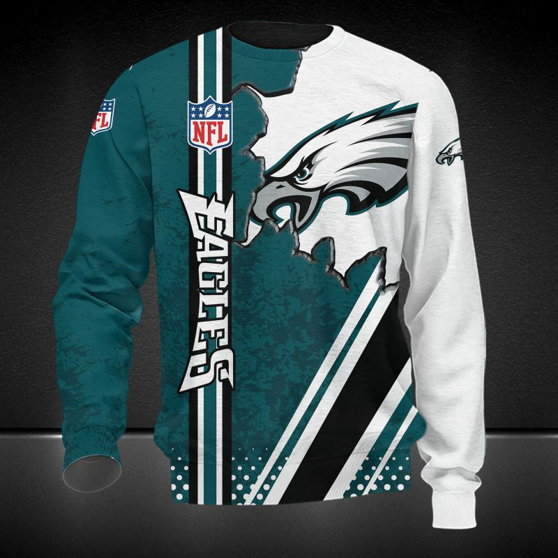 Philadelphia Eagles All Over Print Caftan3703 - Famjoys Philadelphia Eagles All Over Print Caftan3703 - Famjoys