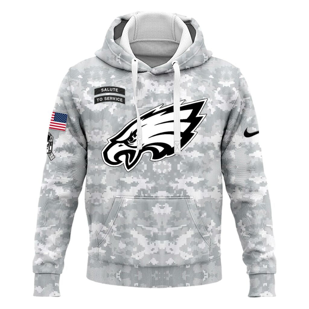 Philadelphia Eagles Arctic Camo 2024 Salute to Service Club Hoodie 2024 Edition, Salute to Service 2024 - Famjoys Philadelphia Eagles Arctic Camo 2024 Salute to Service Club Hoodie 2024 Edition, Salute to Service 2024 - Famjoys