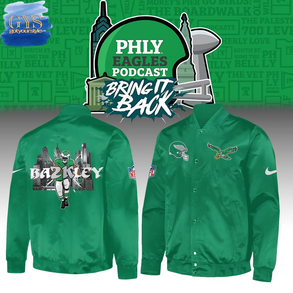 Philadelphia Eagles Bring It Back Green Jacket
