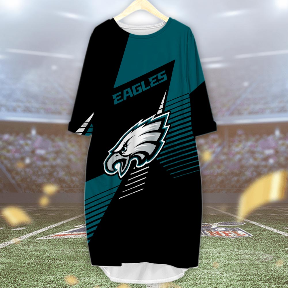 Philadelphia Eagles Caftan - Famjoys Philadelphia Eagles Caftan - Famjoys