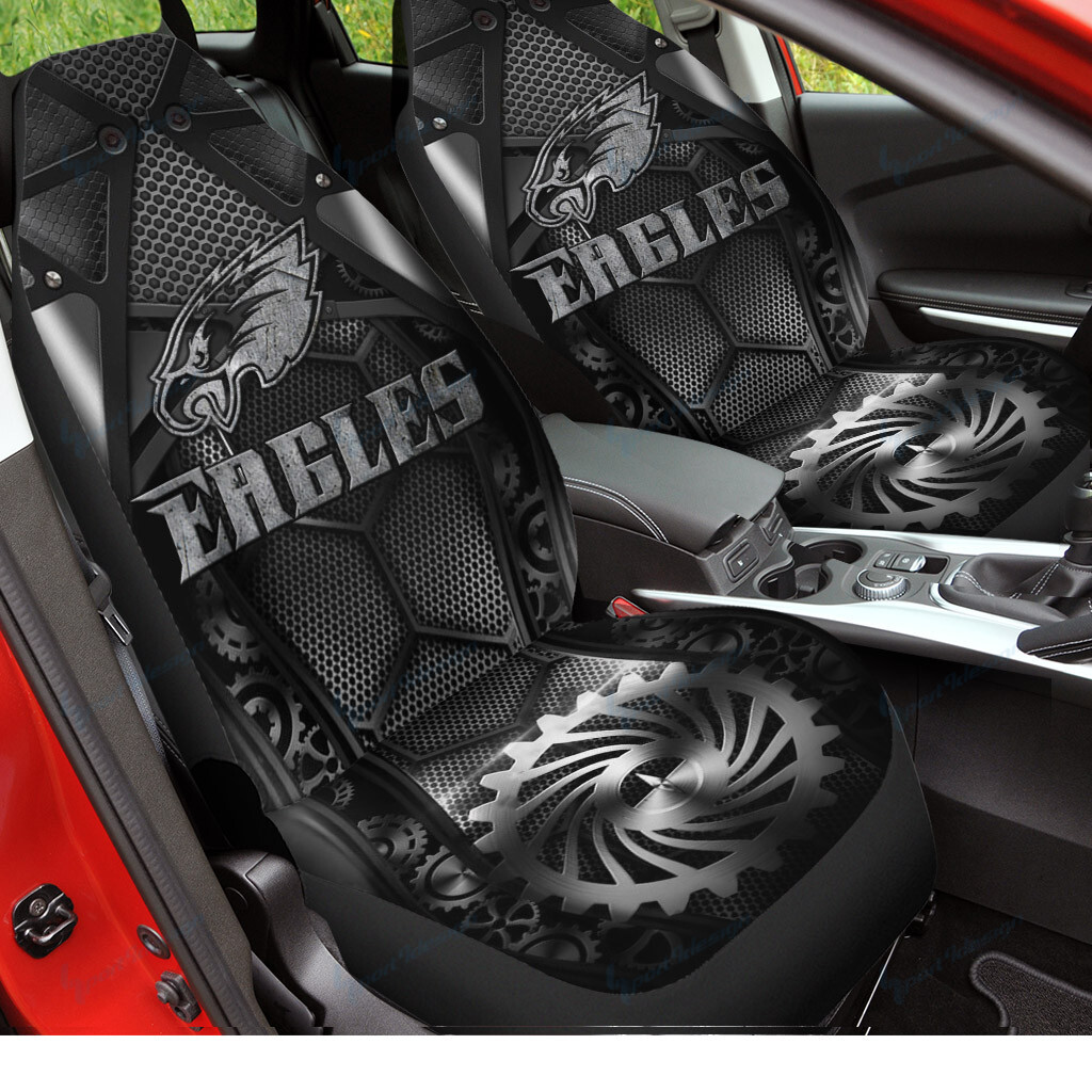 Philadelphia Eagles Car Seat Covers BG204 - Famjoys Philadelphia Eagles Car Seat Covers BG204 - Famjoys