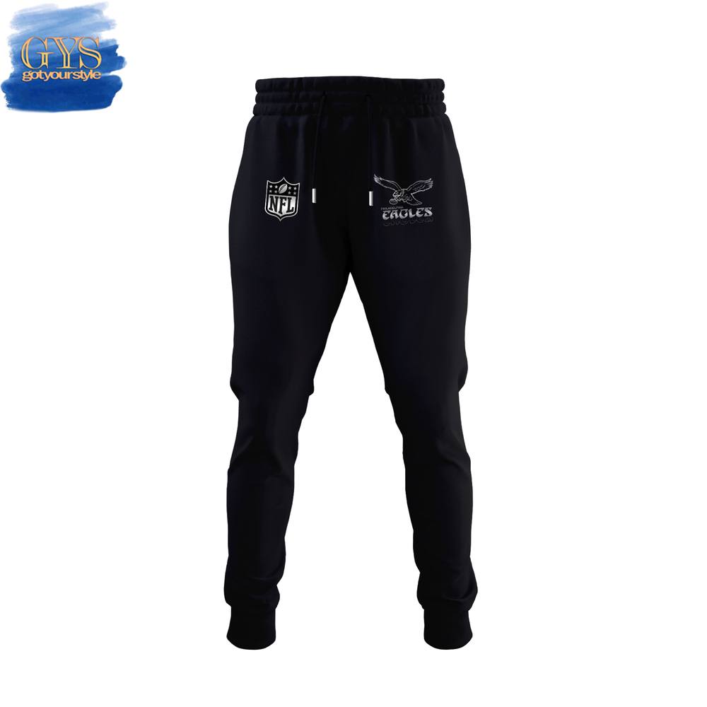Philadelphia Eagles Carbon Black Fashion Game 2025 Hoodie - Famjoys Philadelphia Eagles Carbon Black Fashion Game 2025 Hoodie - Famjoys