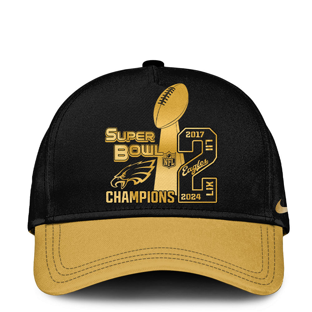 Philadelphia Eagles CHAMPIONS SUPER BOWL LIX 2025 Tee Edition - Famjoys Philadelphia Eagles CHAMPIONS SUPER BOWL LIX 2025 Tee Edition - Famjoys