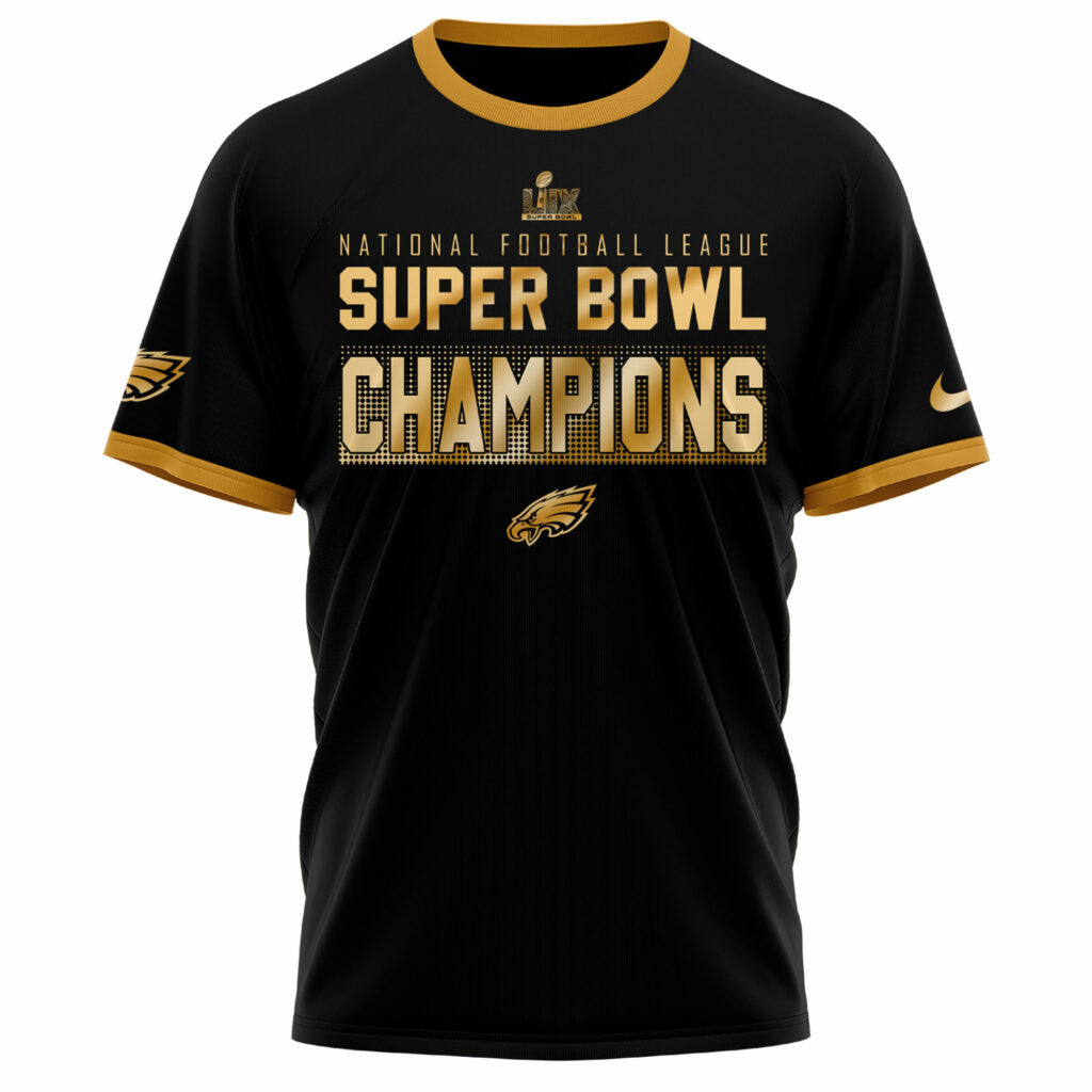 Philadelphia Eagles CHAMPIONS SUPER BOWL LIX 2025 Tee Edition - Famjoys Philadelphia Eagles CHAMPIONS SUPER BOWL LIX 2025 Tee Edition - Famjoys