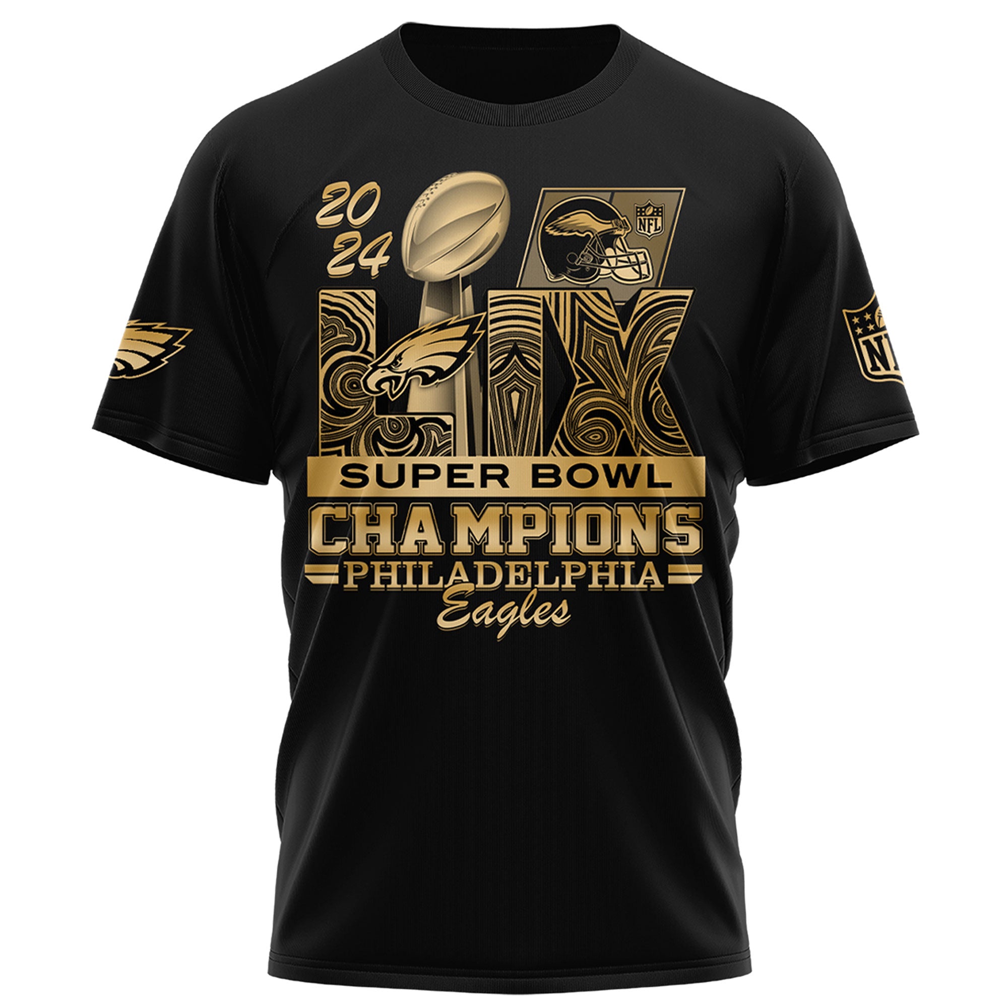 Philadelphia Eagles CHAMPIONS SUPER BOWL LIX 2025 Tee Edition - Famjoys Philadelphia Eagles CHAMPIONS SUPER BOWL LIX 2025 Tee Edition - Famjoys