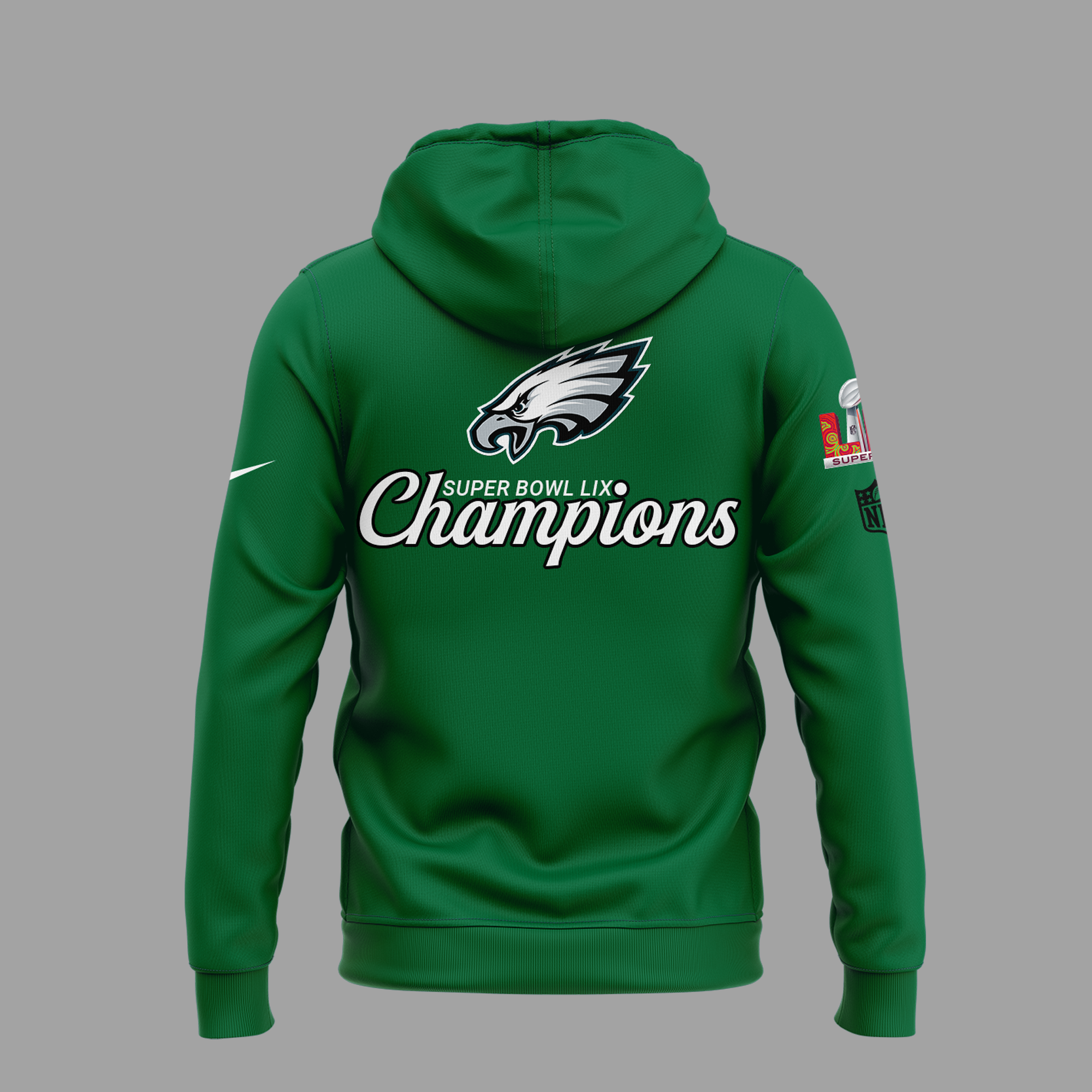 Philadelphia Eagles CHAMPIONS SUPER BOWL LIX Hoodie - Famjoys Philadelphia Eagles CHAMPIONS SUPER BOWL LIX Hoodie - Famjoys