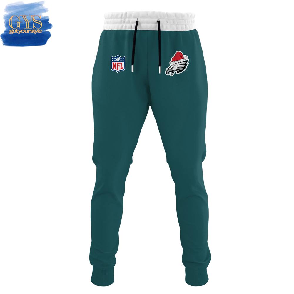 Philadelphia Eagles Christmas Hoodie - Famjoys Philadelphia Eagles Christmas Hoodie - Famjoys
