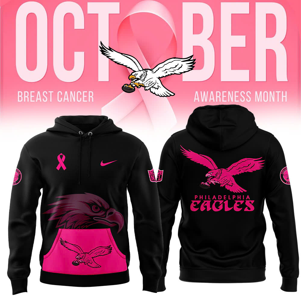 Philadelphia Eagles Crucial Catch Club Pullover Hoodie - Famjoys Philadelphia Eagles Crucial Catch Club Pullover Hoodie - Famjoys