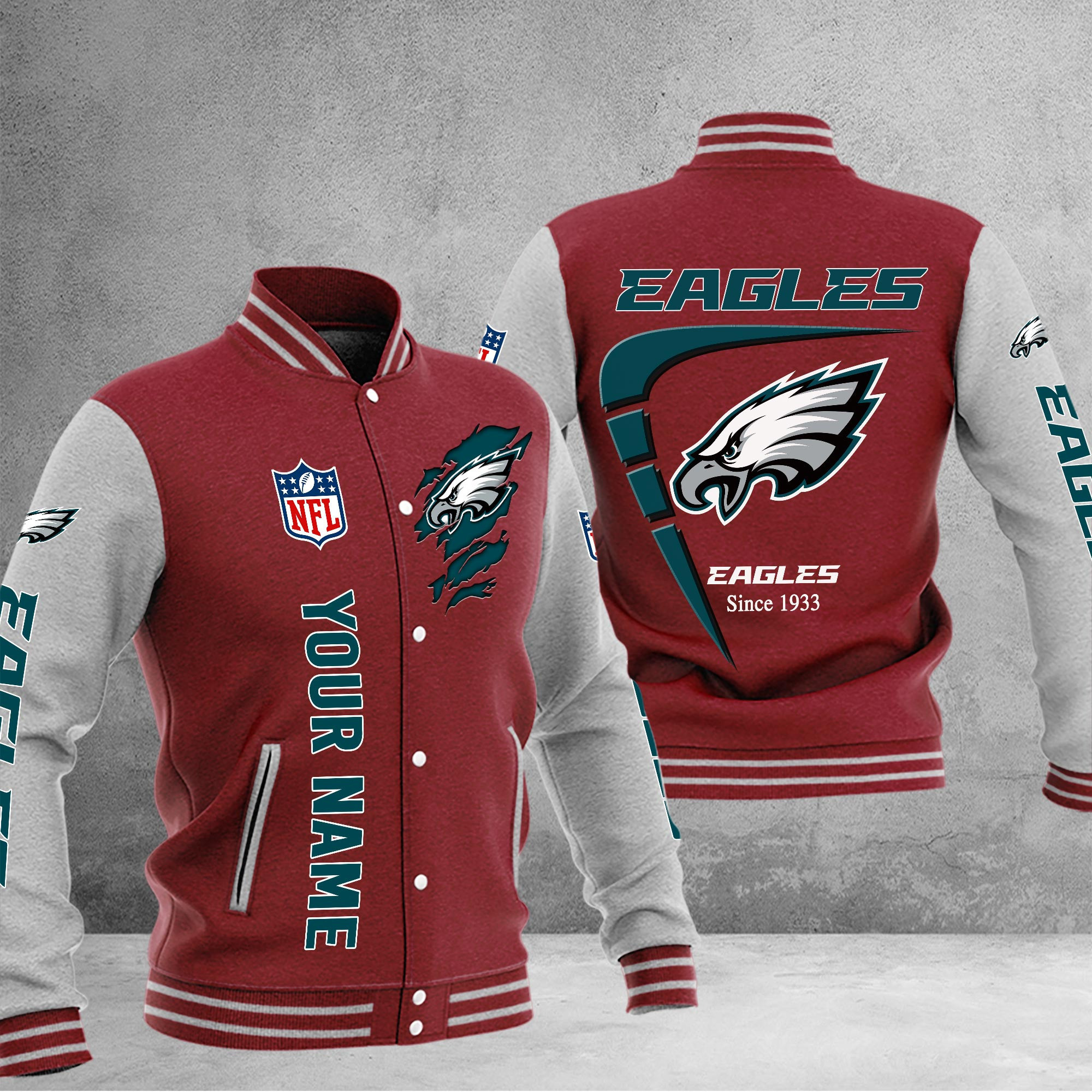 Philadelphia Eagles DMHJ0453 Full Color - Famjoys Philadelphia Eagles DMHJ0453 Full Color - Famjoys