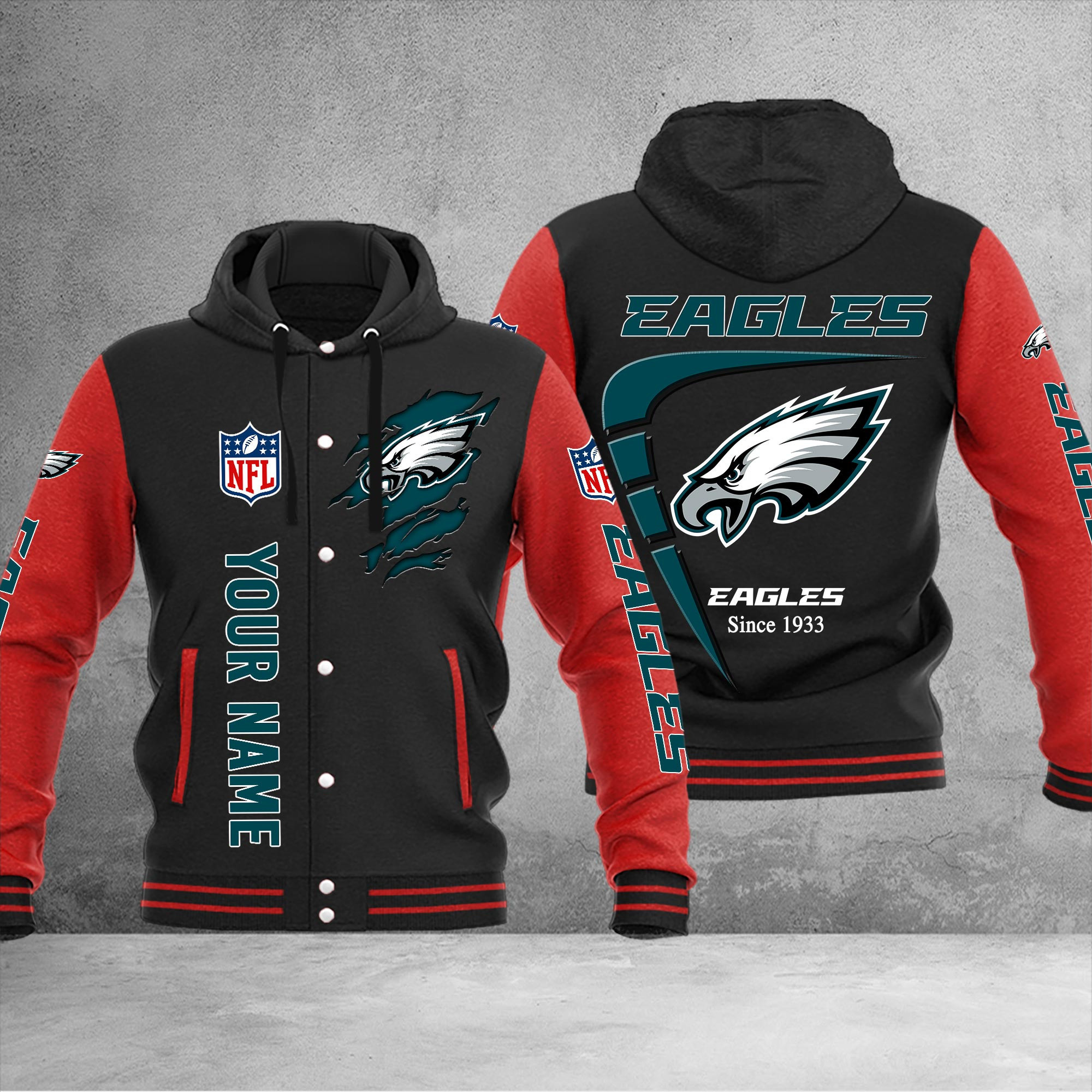 Philadelphia Eagles DMHJ0453 Full Color - Famjoys Philadelphia Eagles DMHJ0453 Full Color - Famjoys